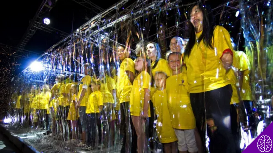 The world's largest soap bubble guinness