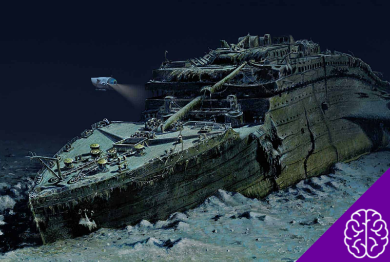 Why were no human remains found inside the Titanic?