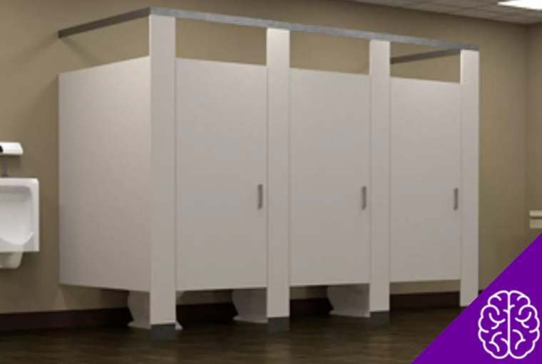 Why Do Public Restroom Doors Have a Gap at the Bottom?